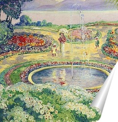   Постер Цветочный сад
