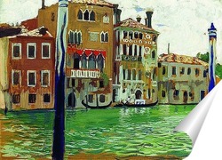   Постер Венеция. 1907