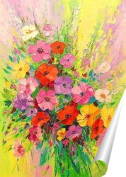   Постер Букет полевых цветов