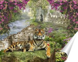   Постер Тигры 28072