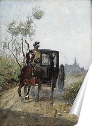  В кафе Ля Ми, 1891