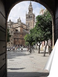   Постер Колокольня кафедрального собора в Севилье