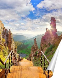   Постер Утро в Карпатах