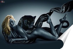   Постер Черные пантеры
