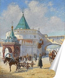   Постер Вид Москвы