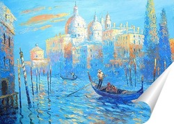   Постер Голубая Венеция