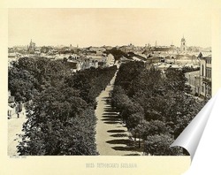   Постер Петровский бульвар,1888