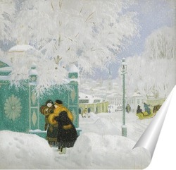   Постер Зимняя сцена