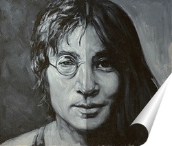   Постер Джон Леннон и Йоко Оно.