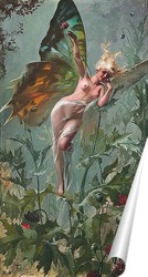   Постер Женщина-Бабочка