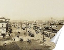   Постер Николаевская набережная и Николаевский мост 1908  –  1911