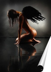   Постер Чёрный ангел