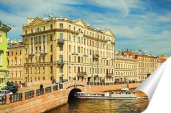   Постер Летним утром на Мойке.