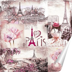   Постер Прекрасный Париж