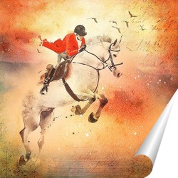   Постер Верховная езда
