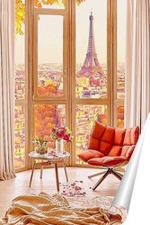   Постер Окно в Париж