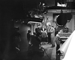  Мерлин Монро посылающая воздушный поцелуй,1956г.