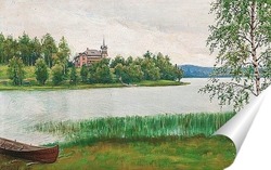  Летний пейзаж с лодками, 1911