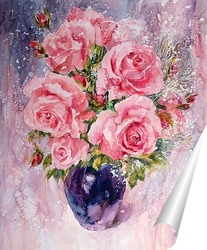   Постер Букет роз