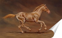   Постер Лошадь и песок