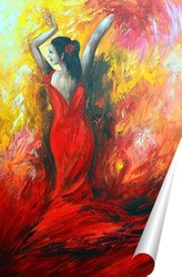   Постер Flamenco