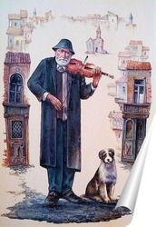   Постер Странствующий скрипач
