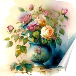   Постер Букет роз