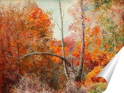   Постер Осенняя дымка