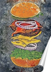   Постер Ням...бургер