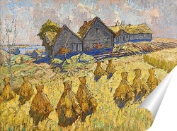   Постер Уборка урожая, 1931