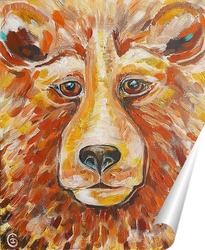   Постер Медведь