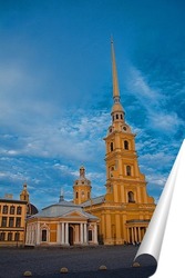   Постер Петропавловская крепость