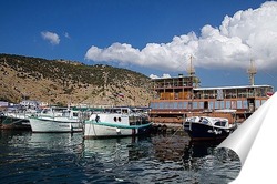  Закат над Балаклавской бухтой