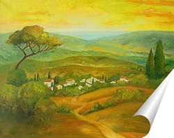   Постер Тоскания
