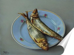   Постер Рыба. Парный портрет