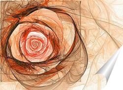   Постер Цветок розы