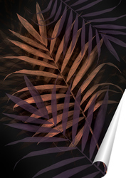   Постер Тропические листья