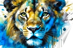  Постер Царь зверей - лев