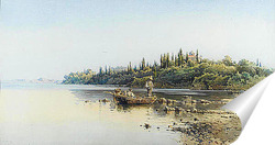   Постер Рыболовное судно, Корфу