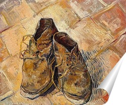   Постер Пара старых ботинок, 1888
