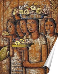   Постер Женщины из числа коренных народов Оахаки