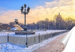   Постер Санкт-Петербург. На Сенатской площади.