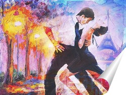   Постер Парный танец