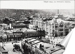   Постер Таганрогский проспект и Московская улица в деталях 1910  –  1917