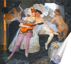   Постер За кулисами 