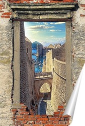   Постер Окно в гавань