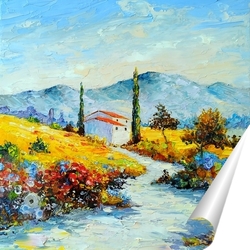   Постер Синие горы Прованса