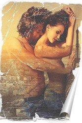   Постер Роман в Париже
