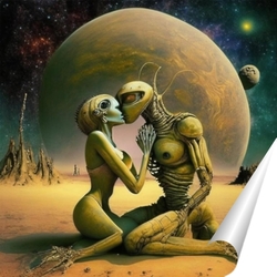   Постер Инопланетная любовь