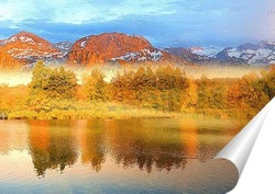  рассветные горы